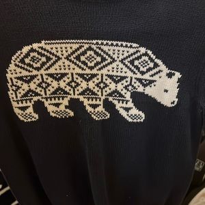 Janie and Jack holiday sweater - boys - size 5 - polar bear